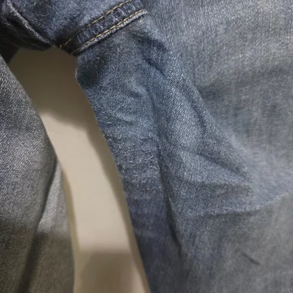 Rock & Republic Pull-On Cropped Jeans | Size 16 | Stretch Denim Blue Jeggings - Picture 14 of 15